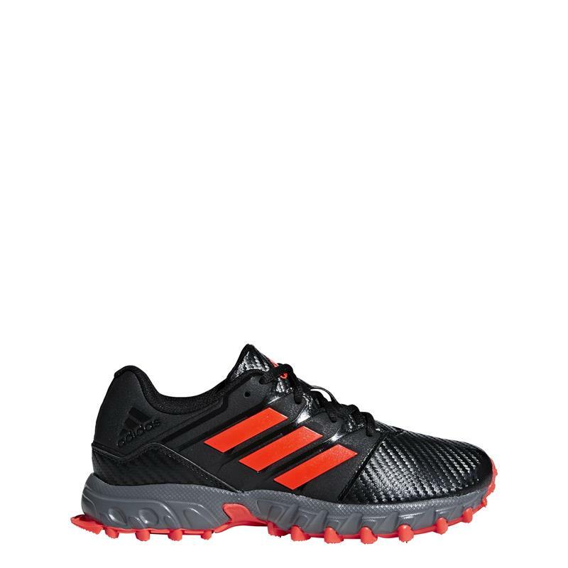Adidas JR 18/19  Feldhockey Schuhe (Outdoor) | Kinder | schwarz rot grau |
