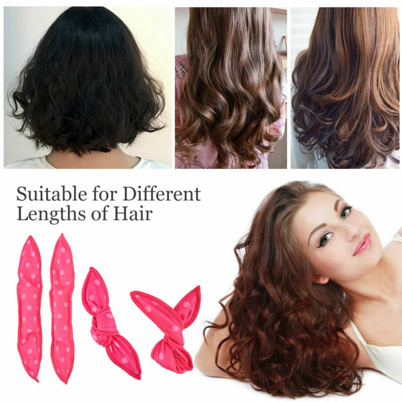 30pcs The Sleep Styler Sponge Flexible Foam Hair Curlers Magic