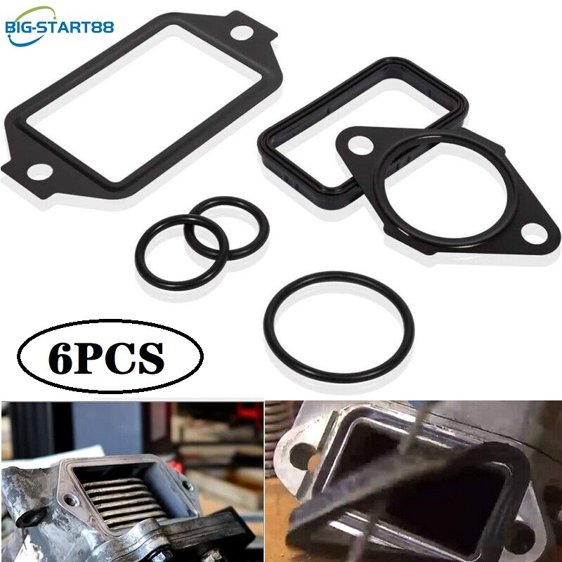 Cooler Install Kit Set For Gm 6.6 Duramax 2001-2010 Lb7 Lly Lbz