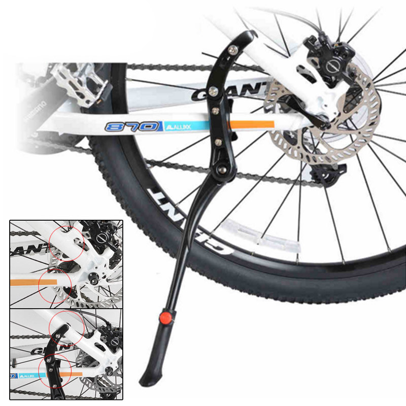MTB Fahrrad Ständer Einstellbar Hinterbau Seitenständer Fahrradständer 24''-29''