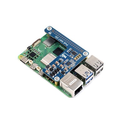 For Raspberry Pi 5 Power over Ethernet Expansion Board PoE Power Module 802.3af