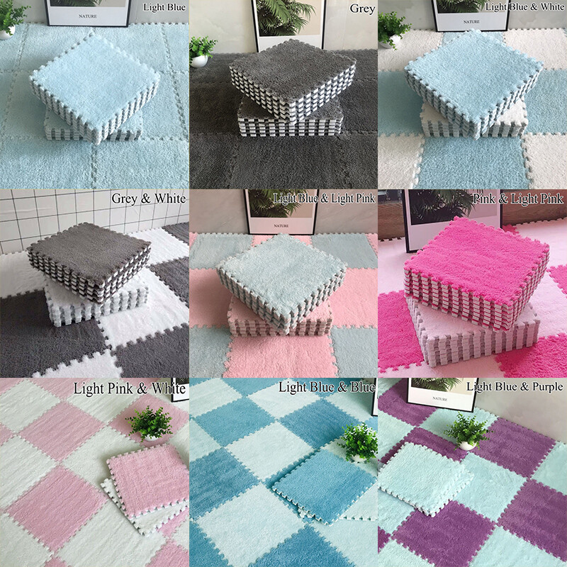 10x-babies-faux-fur-crawling-puzzle-carpet-rugs-furry-floor-mat-eva-foam-decors