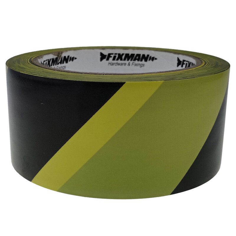 Absperr- Warn- Klebeband - 50 Mm X 33 M, Gelb-Schwarz Warnband Signalband