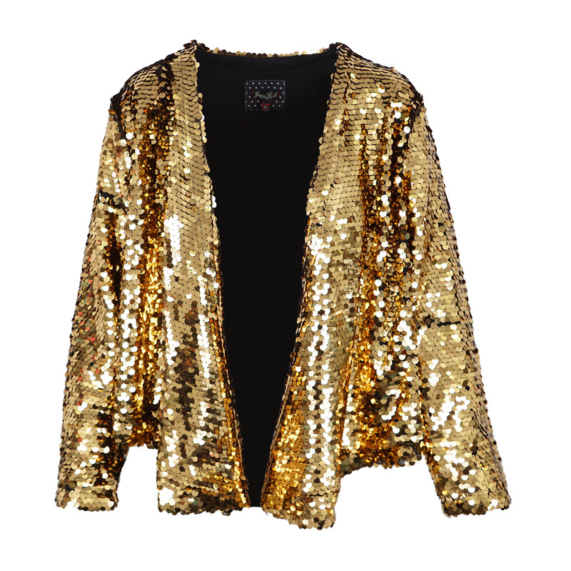 

ЖЕНСКИЙ БЛЕСКОВЫЙ СВИТЕР IRON FIST ЧЕРНЫЙ ЗОЛОТОЙ, Black / gold