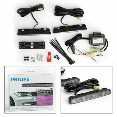 For PHILIPS Luxeon LED DayLight 8 Daytime Running Light DRL Light lamp 12824 F13