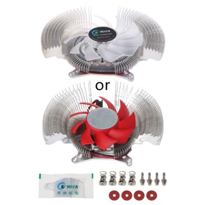 VGA PC Computer Video Card Cooler Cooling Fan Heatsinks For ATI Geforce