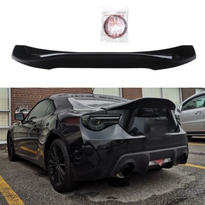 Gloss Black For 2013-2020 Subaru BRZ Scion FRS Toyota GT86 Rear Trunk Spoiler