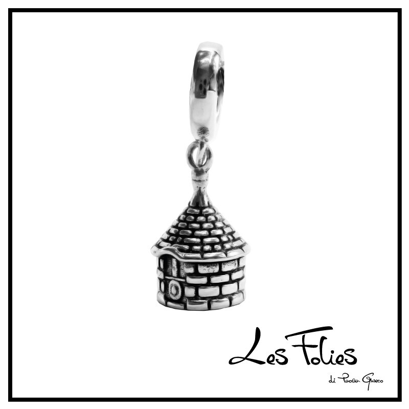 Charm Trullo Alberobello Pouilles En Argent 925 - Les Folies (ModÃ¨Le Pandora)
