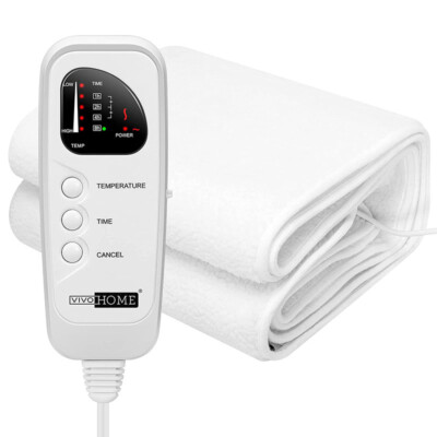 71'' X 30'' Massage Table Warmer w/ Timer 5 Heat Settings 68  to 131  for Spa Bed