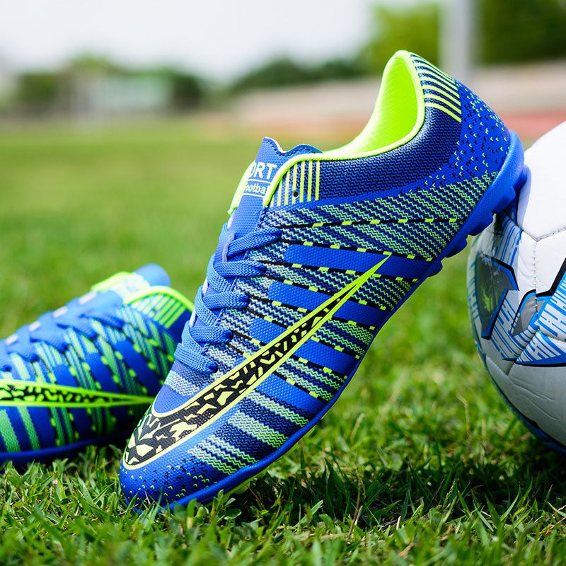 Fashion Men‘s Boy‘s Soccer Shoes Cleats Football Indoor Sports Trainers