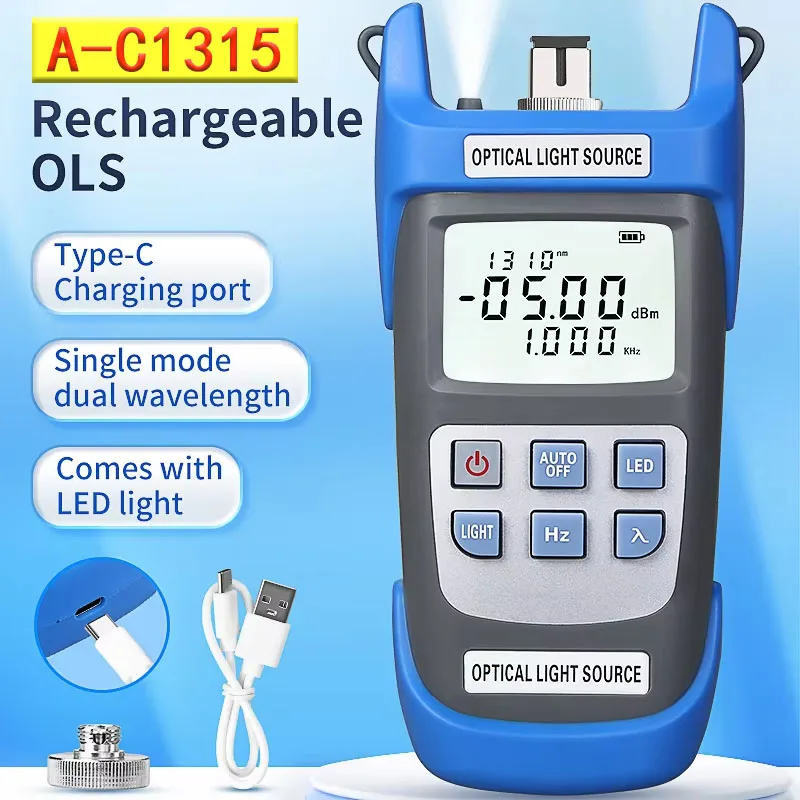A-C1315 Rechargeable Fibre Optic Light Sources OLS Fiber Optical Laser 1310 1550