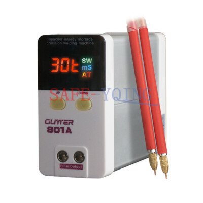 1PCS GLITTER 801A Handheld Spot Welding Machine Capacitor AC100-240V