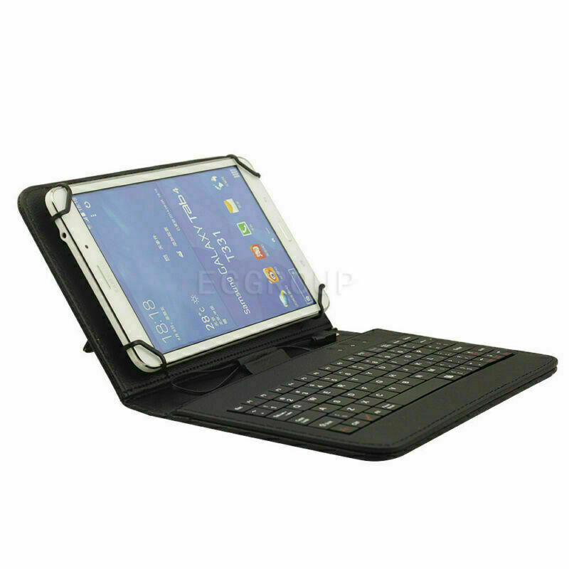 Tablet Leather Case Stand Cover with Keyboard For Galaxy Tab A 8.4 2020 SM-T307