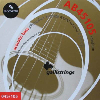 Galli ProCoated Phosphor Bronze string set acoustic bass 045/105