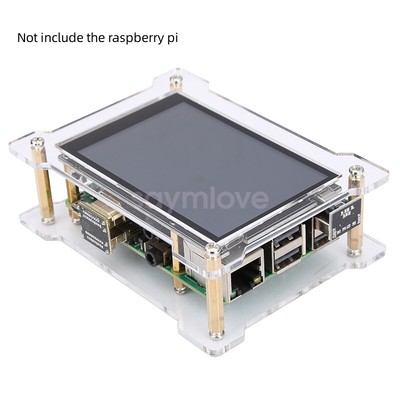 3.5 inch Capacitive Touch Screen HDMI LCD Display Case For Raspberry Pi 3B+ 4B
