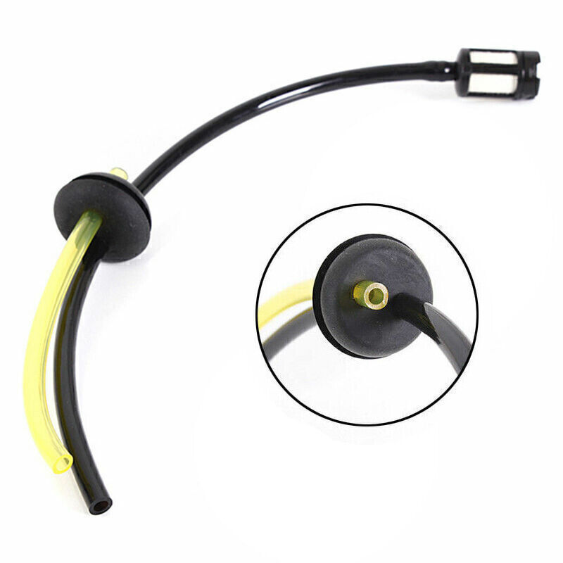 Replacement Strimmer Trimmer Brush Cutter Hose Pipe with Fuel Petrol Tank Filter