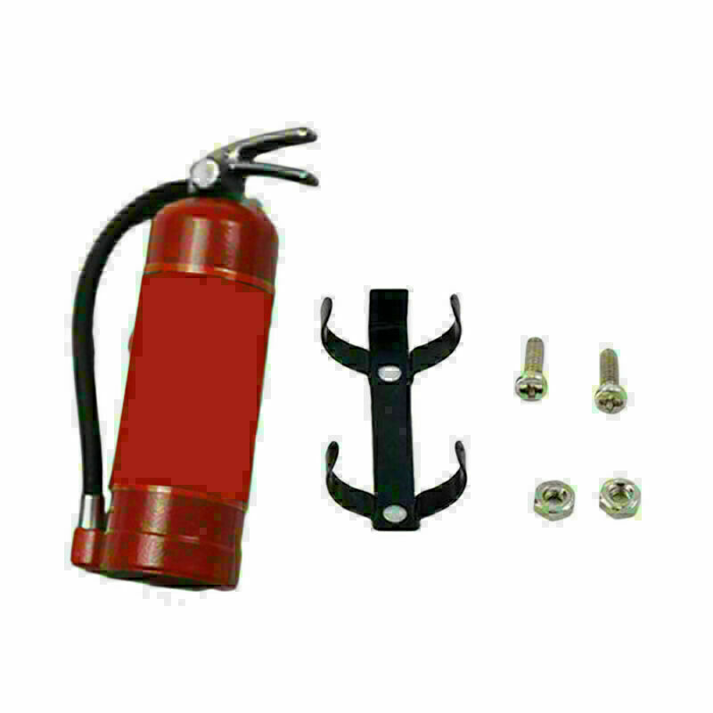 RC Car Accessories 1/10 RC Rock Crawlers Fire Extinguisher For SCX10 Simulation