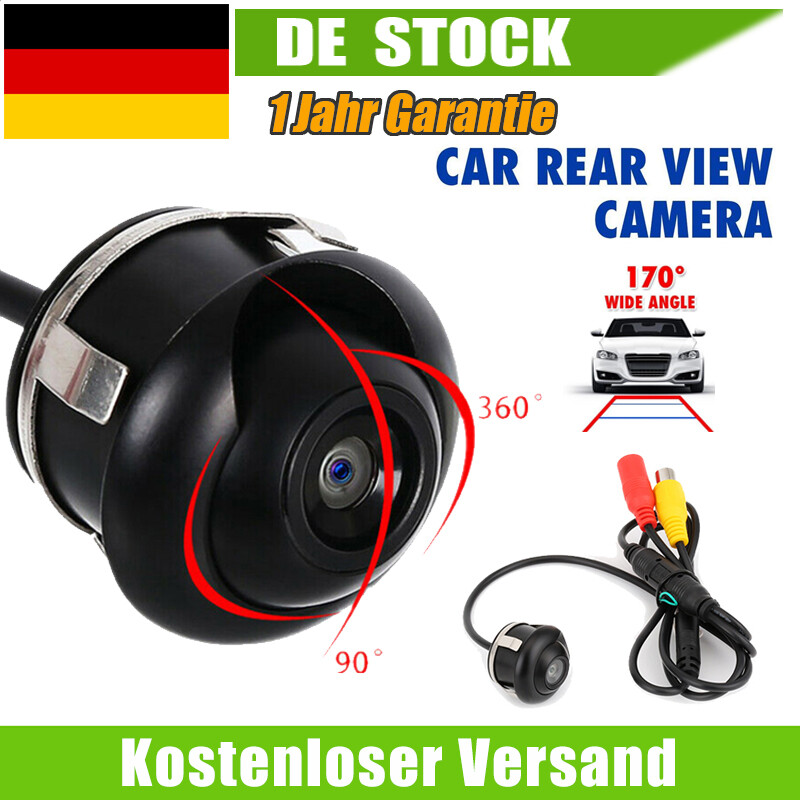 Wasserdicht Mini HD Auto Rückfahrkamera Nachtsicht Kamera KFZ CCD Einparkhilfe