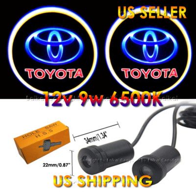 Two Bulbs 9w 3D Ghost Shadow Laser Projector Logo LED Light Courtesy Door Step