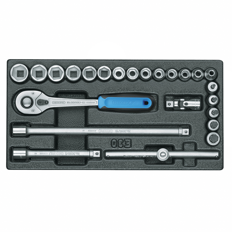 Gedore 1500 Es 30 Socket Set 3 8 In 1 3 Es Tool Module Ebay