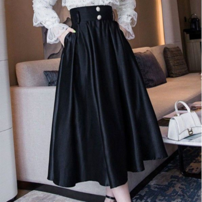 High waisted evening skirt cheap