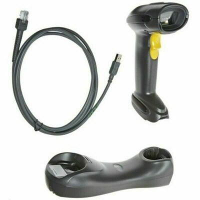 Zebra Symbol DS6878-SR20007WR Wireless Bluetooth Barcode Scanner USB With Cradle