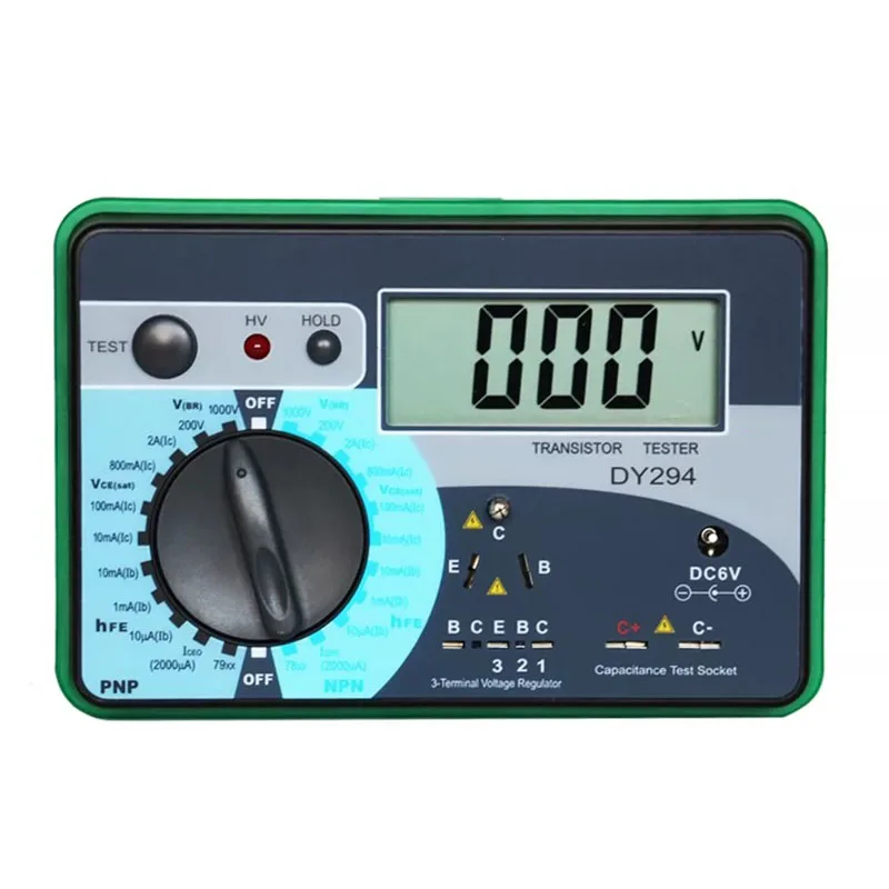 Multifunctional Digital Transistor Tester DY294 Semiconductor Triode Analyzer AC