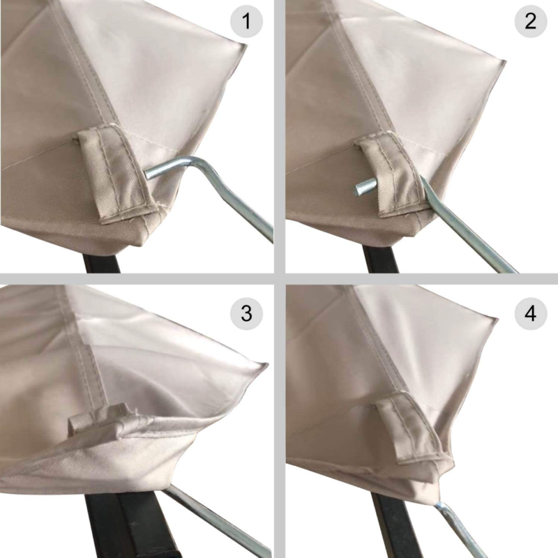 Outdoor Tent Barbecue BBQ Grill Backyard Patio Deck Canopy Cover ONLY