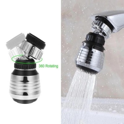 360° Rotate Swivel Water Saving Tap Aerator Diffuser Faucet Nozzle Filter