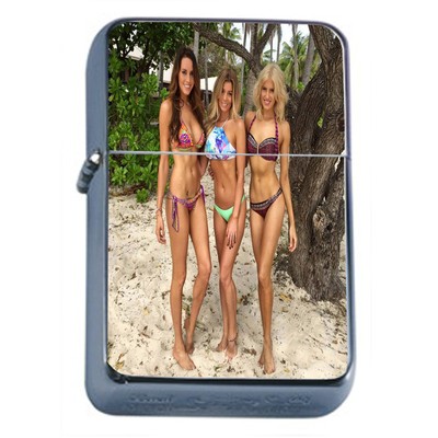 Hawaiian Pin Up Girls D5 Windproof Dual Flame Torch Lighter 