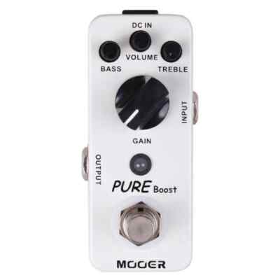Mooer Pure Boost Micro Guitar Effects Pedal True Bypass New