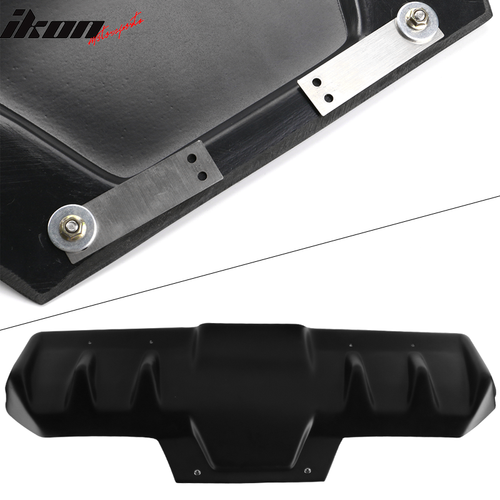 Fits 15-21 Subaru WRX STI Rear Bumper Lip Diffuser Matte Black - PP