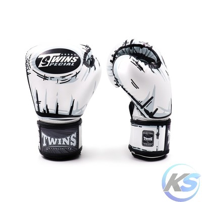 TWINS Guantoni FBGVL3, Nero/Bianco