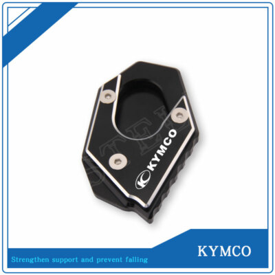 For KYMCO 250 Xciting 400 / 300 CT250 / 300 Side Kickstand Stand Extension Plate
