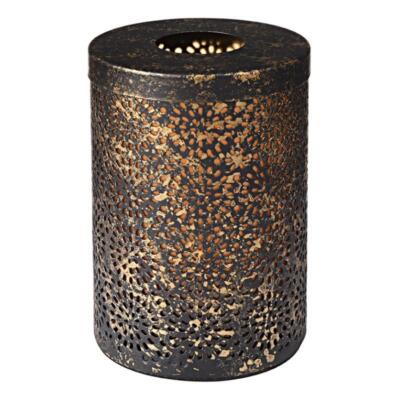 Duni Dara brushed Kerzenhalter für LED Mini Lamp Metall