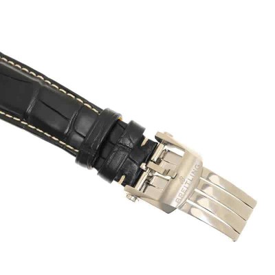 Pre-owned Breitling Navitimer Chronograph Automatic Chronometer Blue Dial Men's Watch