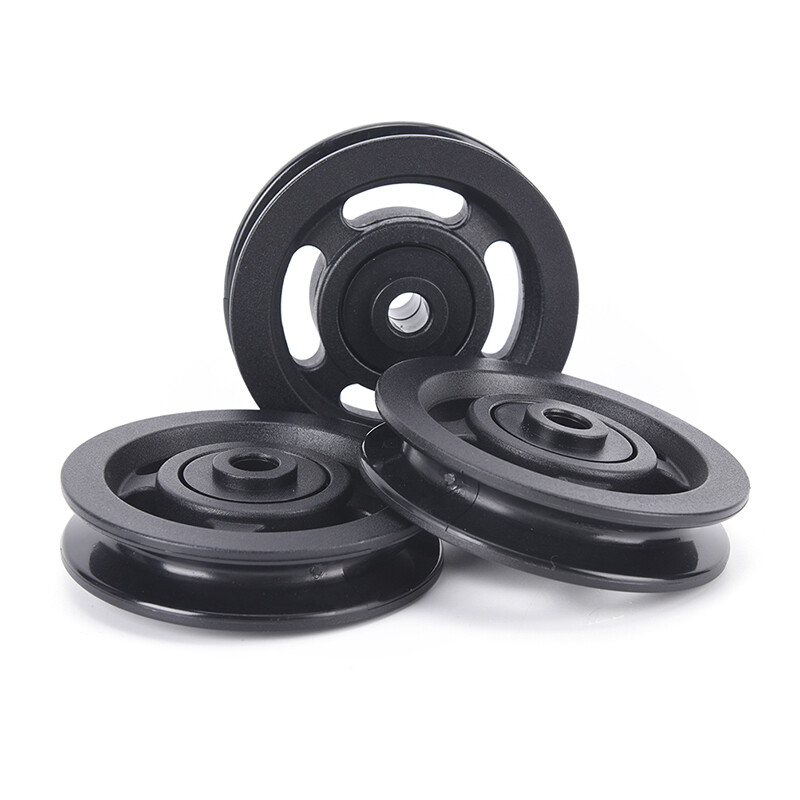 90mm Black Bearing Pulley Wheel Cable Gym Equipment Part Wearpr Pxj-Wf