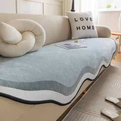 Thicken Sofa Cushion Cover Mat for Living Room Non-slip Couch Covers Slipcovers