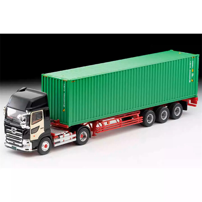 1／50 HINO PROFIA SH 1／50 ONE40フィートコンテナ Tomica LV-N292d Hino Profia 40ft Marine Container Trailer