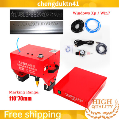 For VIN Code Numbers Marking Pneumatic Metal/ Dot Peen Mark Engraving Machine