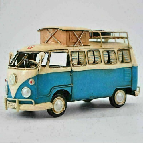 New vw Volkswagen Samba Microbus Camping Handcrafted Tinplate Roof rack Decor