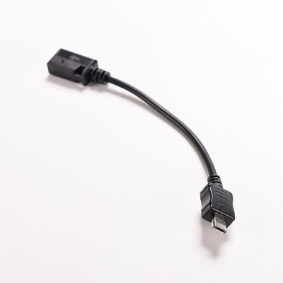NEW Micro USB male to Mini USB female Data Sync Charge Adapter CablY-ca*