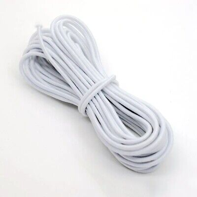 Round Rope Cord Elastic Trousers Sewing Waist Support Trim Crafts 2 - 6 mm