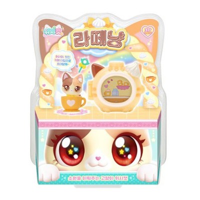 Wishcat Figure Toy LATTEMEOW - Cat Care Playset Cat House Wish Cards Role Play