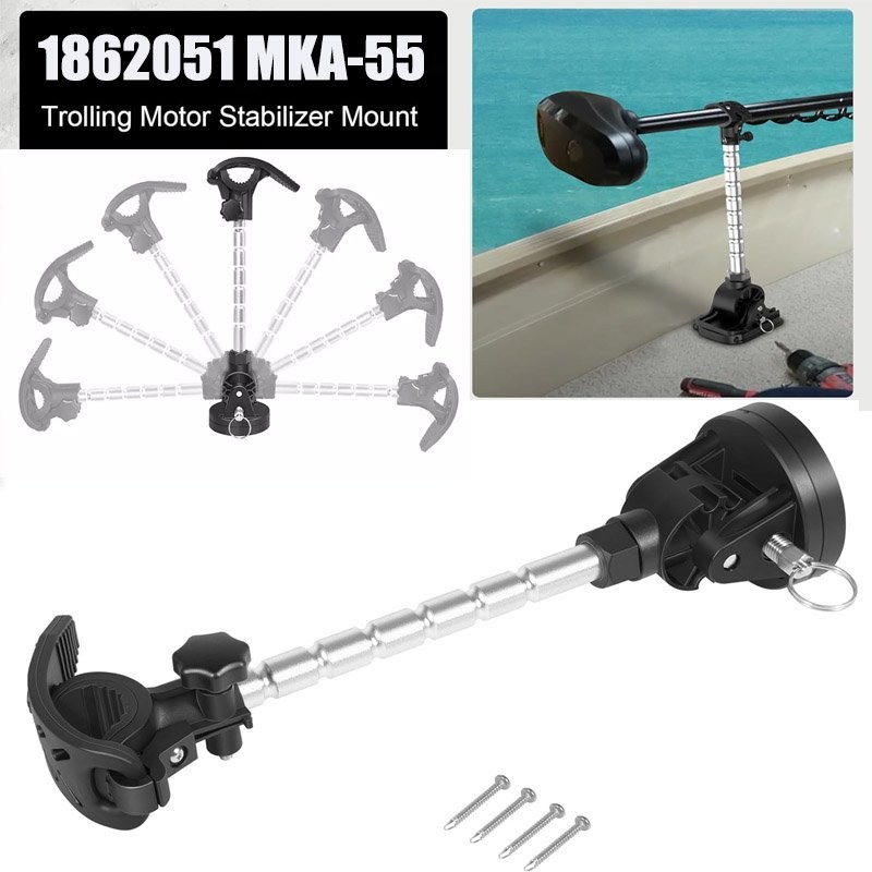 Mka-55 Trolling Motor Stabilizer Mount 1862051 For Minn Kota Bow-Mount Motors