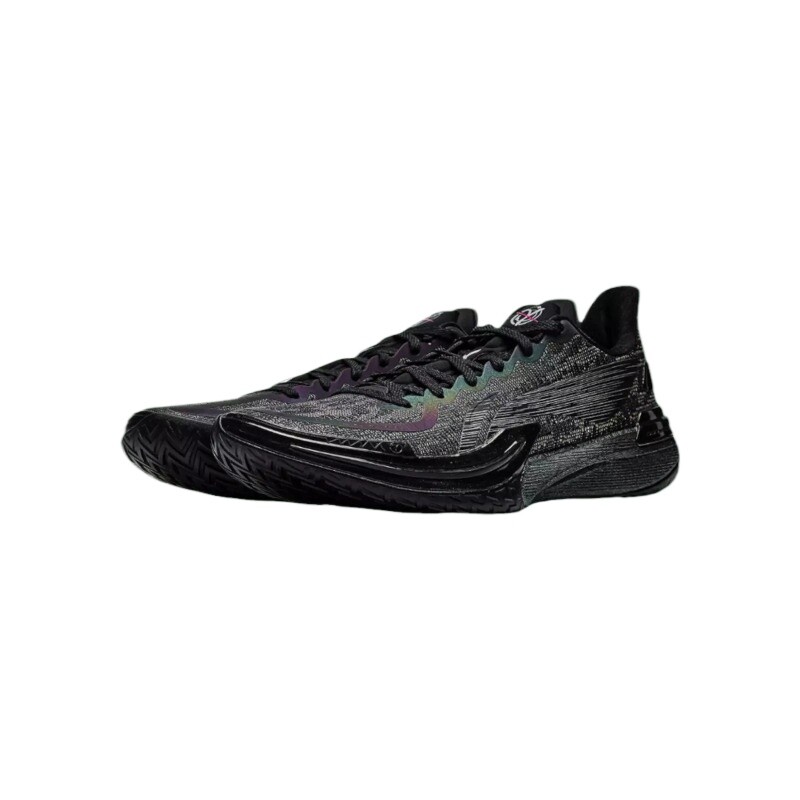 Pre-owned Li-ning Gamma 'galaxy' Men's Basketball Shoes Abau039-3 In Black