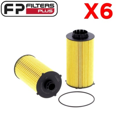 6 x SO8045 HIFI Oil Filter Fits Iveco Stralis Trucks - 5801415504, 84572228