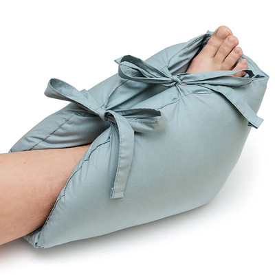 1x Fersenpolster Anti-Dekubitus Polster Druckreduktion ORIGINAL Novacare Grau **