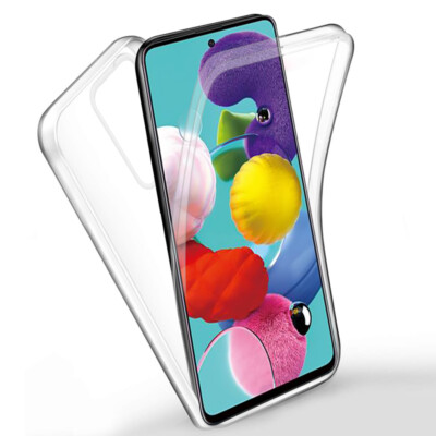 360° Protect Full Cover Shockproof Silicone Front+PC Back Case For Smart Phone 