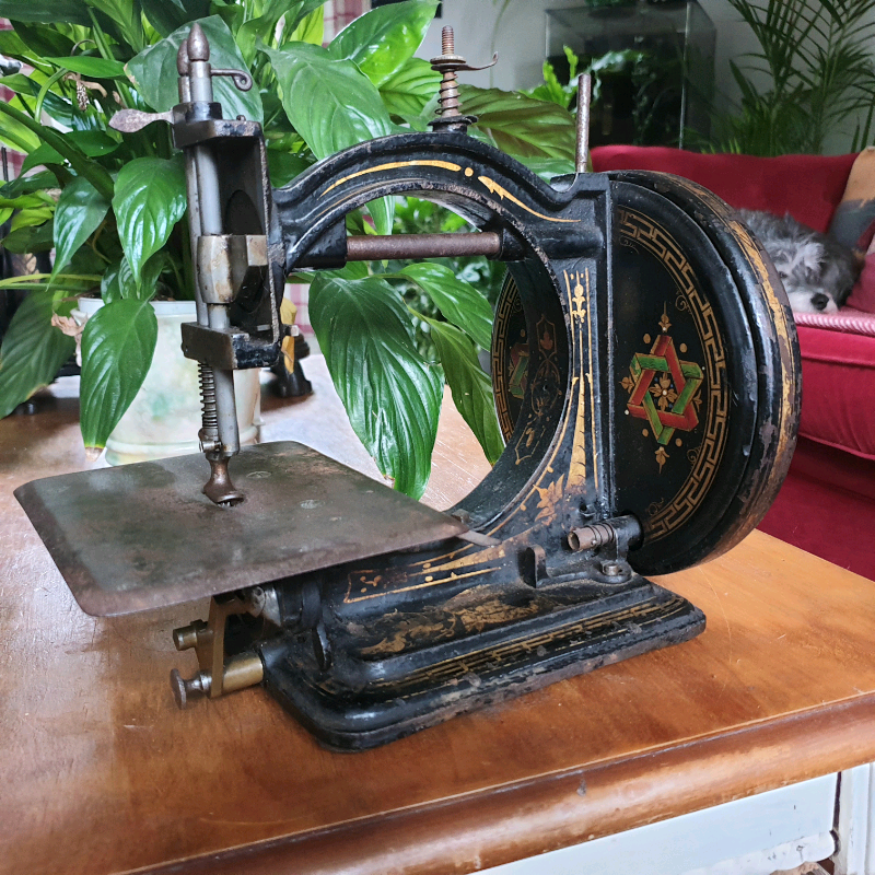 Rare Gresham & Craven ornate hand crank sewing machine in Norwich